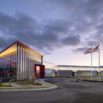 Exterior view of the St. Charles Community College Regional Workforce Innovation Center