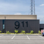 Exterior view of the Lincoln County 911 EOC Signage
