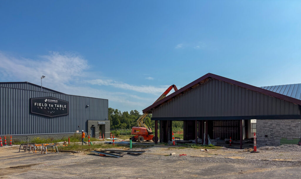 Construction Photo St. Charles Community College Field to Table Institute