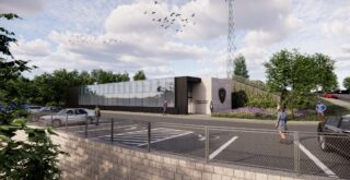 Exterior Rendering of the Warren County Emergency Communications Center