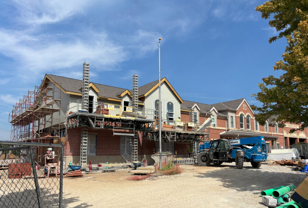 Florissant Valley Fire Station Renovation and Addition Construction Progress