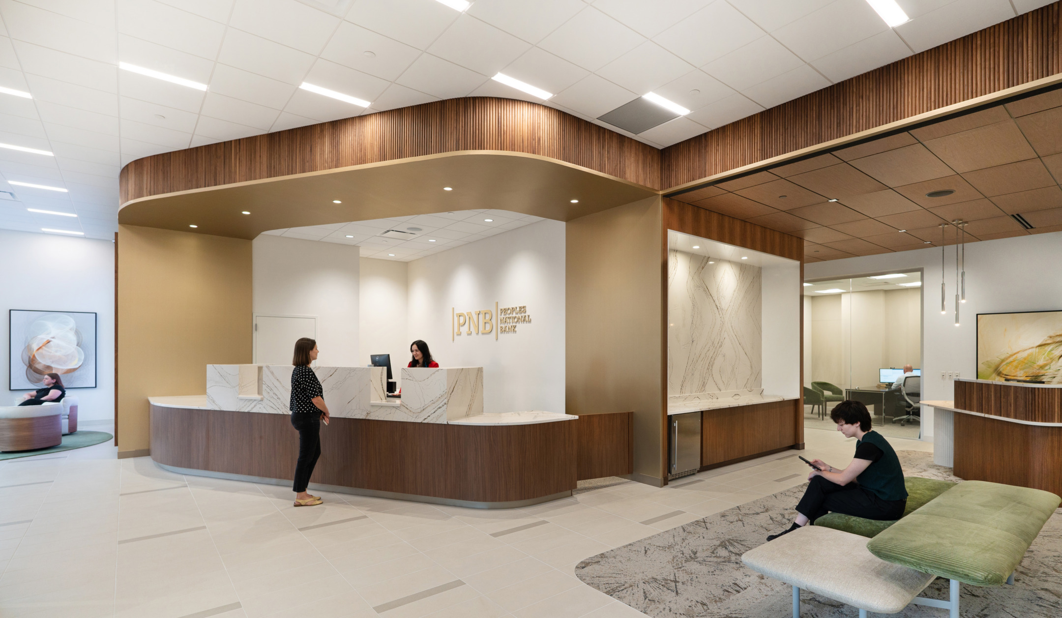Image of PNB's Clayton Branch Lobby